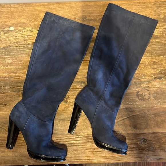 Cole Haan Shoes - Navy Blue knee high boots